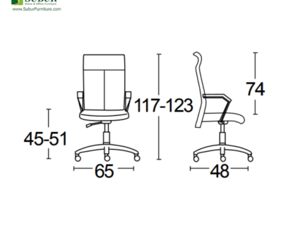 Kursi Direktur Savello type Matrix HCA