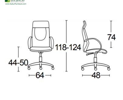 Kursi Direktur Savello type Empire HCA