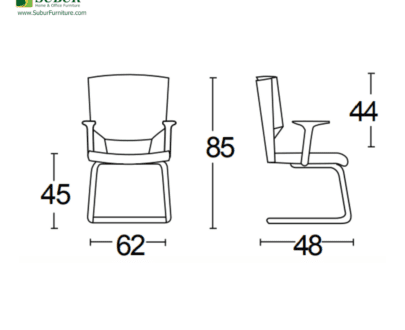 Kursi Hadap Savello type Russo VT1A