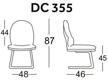 Spec kursi Chairman-DC-355