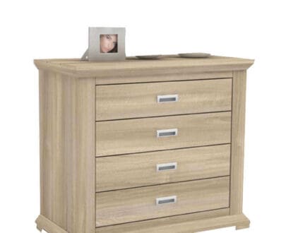 RUSTIC 4 DRAWER CHEST Merk Melody