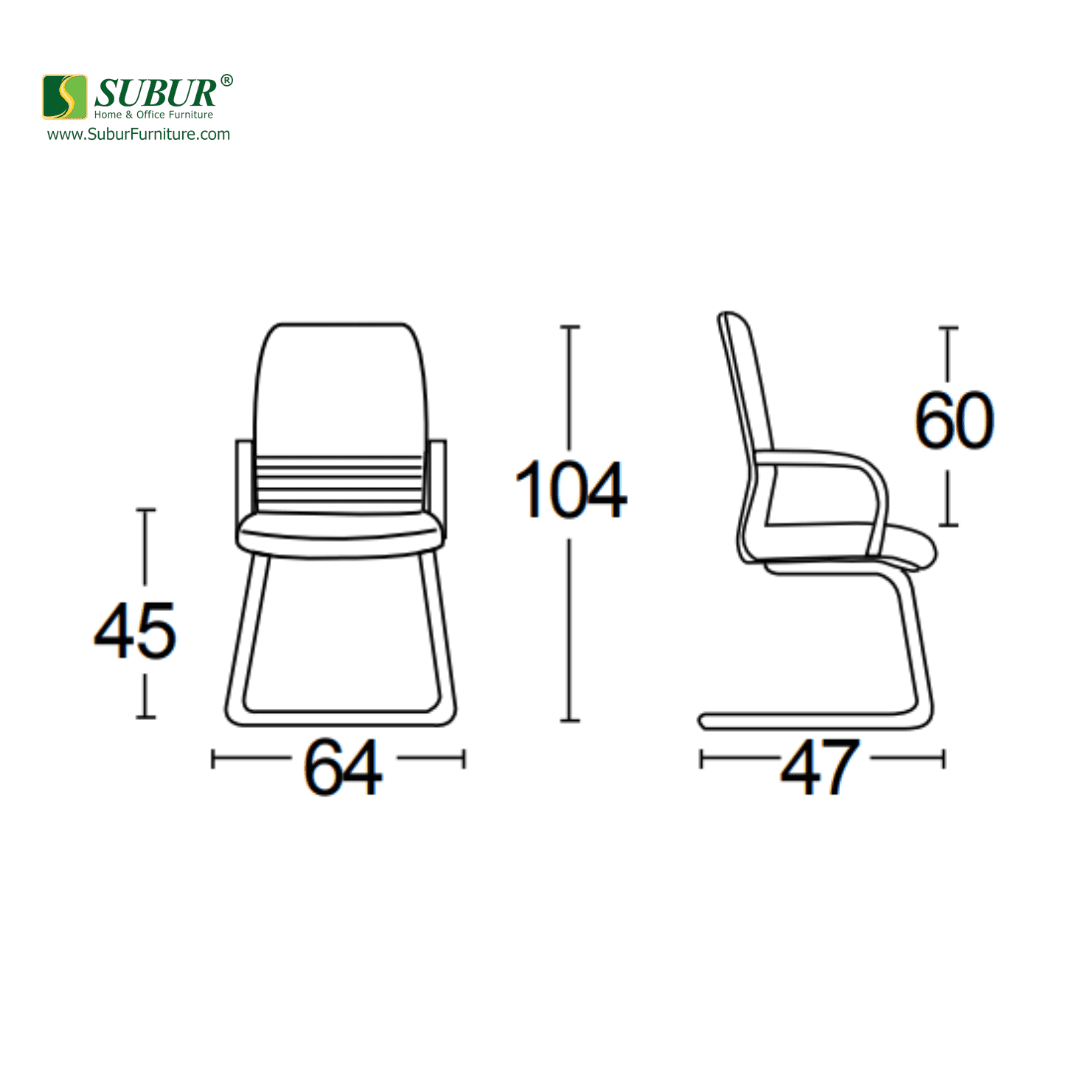 Kursi Kantor Savello type Pesco VT0