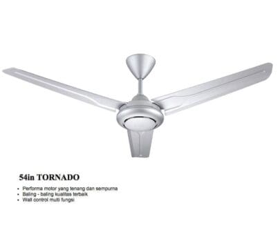 kipas angin tornado silver