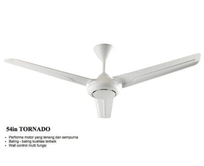 tornado white kipas angin