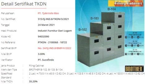sertifikat tkdn b104