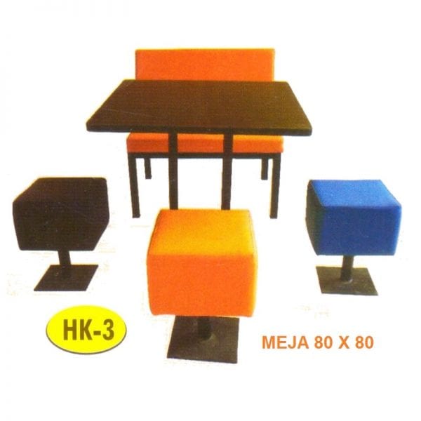  Meja  Makan HPL  Polaris HK 3 Subur Furniture Online Store