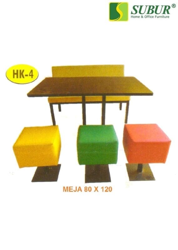  Meja Makan HPL  Polaris HK 4 Subur Furniture Online Store