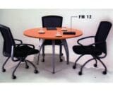 Meja Rapat Bulat Aditech type FM-12