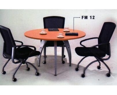 Meja Rapat Bulat Aditech type FM-12