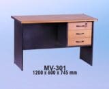 VIP Meja Kantor 1/2 Biro Berikut Laci type MV 301 A