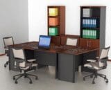 VIP Meja Kantor 1/2 Biro Tanpa Laci type MS 601