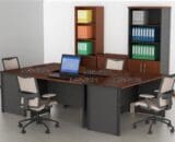 VIP Meja Kantor 1 Biro Tanpa Laci type MS 602