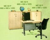 Aditech Meja Kantor Tanpa Laci type MS 01