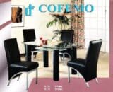 Cofemo Meja 4 Kursi makan type TC 15 CC 15