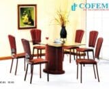 Cofemo Meja 6 Kursi makan type MC 01 JC 01