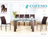 Cofemo Meja 6 Kursi makan type MC 11 JC 11
