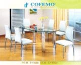 Cofemo Meja 6 Kursi makan type TC 02 CC 02