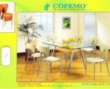 Cofemo Meja 6 Kursi makan type TC 09 CC 09