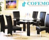 Cofemo Meja 6 Kursi makan type TC 21 CC 21
