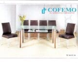 Cofemo Meja 6 Kursi makan type TC 26 CC 26