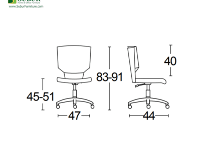 Kursi Kantor Savello type RUSSO G