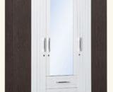 Graver Lemari Pakaian 3 Pintu Cermin Laci LP 2698