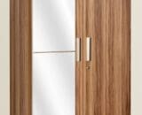 Graver Lemari Pakaian 2 Pintu Cermin (Kiri) WD 190