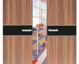 Lunar Rak Sepatu 3 Pintu Cermin type HUGA 4310