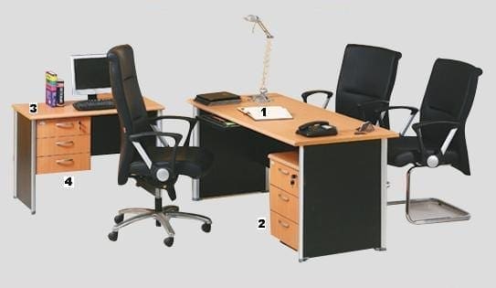  Meja  Kantor  Modera E  Class 2 Subur Furniture Online Store