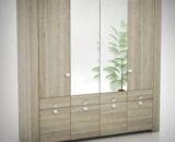 Pro Design Lemari Pakaian 4 Pintu type ALWD 4