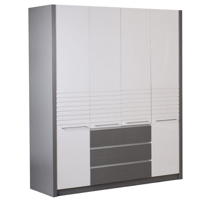Siantano Lemari Pakaian 4 Pintu Swing type LP 484 SW