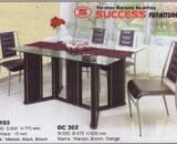 Success Meja 6 Kursi Makan type DT 103 DC 302