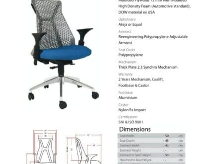 Spec kursi chairman ts02003a