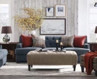 Sofa Elizabeth 321 Arm Chair + Puff