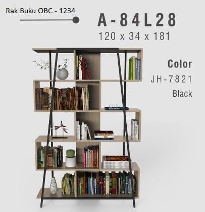  Rak  Buku  OBC 1234 Expo  Subur Furniture Online Store