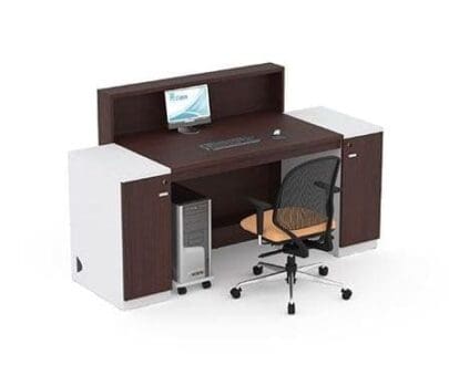 Modera meja resepsionis MRP 1018