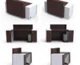 Modera Meja Resepsionis MRP 1016
