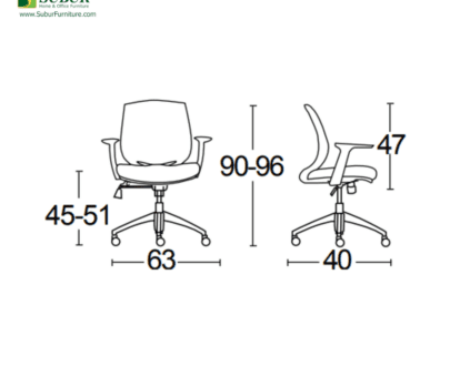 Sirro GT1A Kursi Kantor Savello