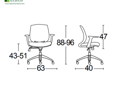 Sirro Gt1 Kursi Kantor Savello