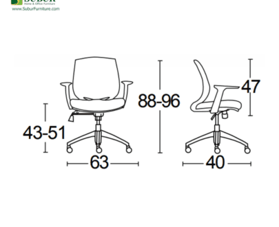 Mirro GT1 Kursi Kantor Savello