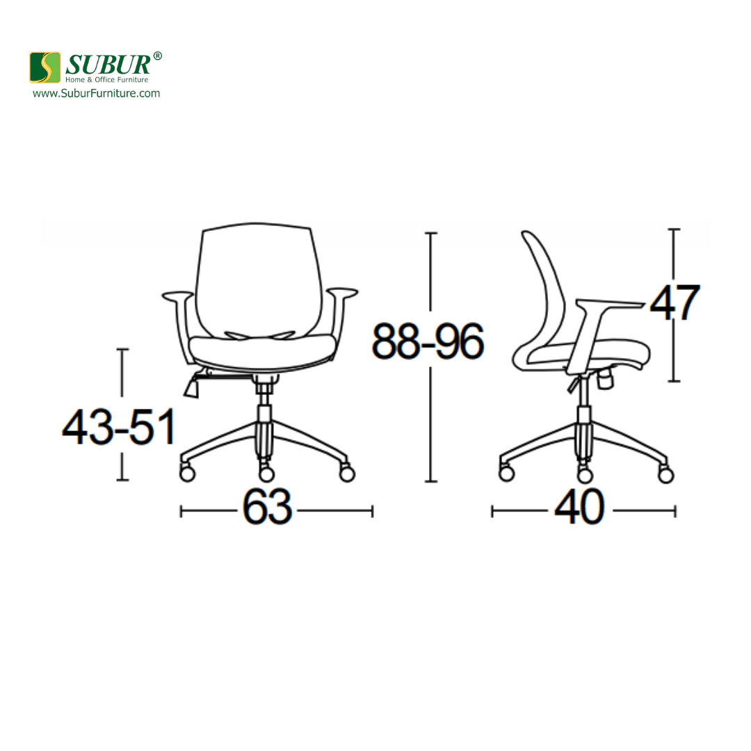Mirro GT1 Kursi Kantor Savello