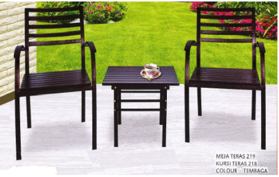 meja dan kursi taman SUCCESS KT-218-MT-219