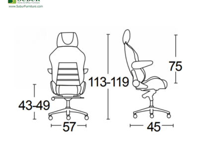 Kursi Gaming Savello type Comfort