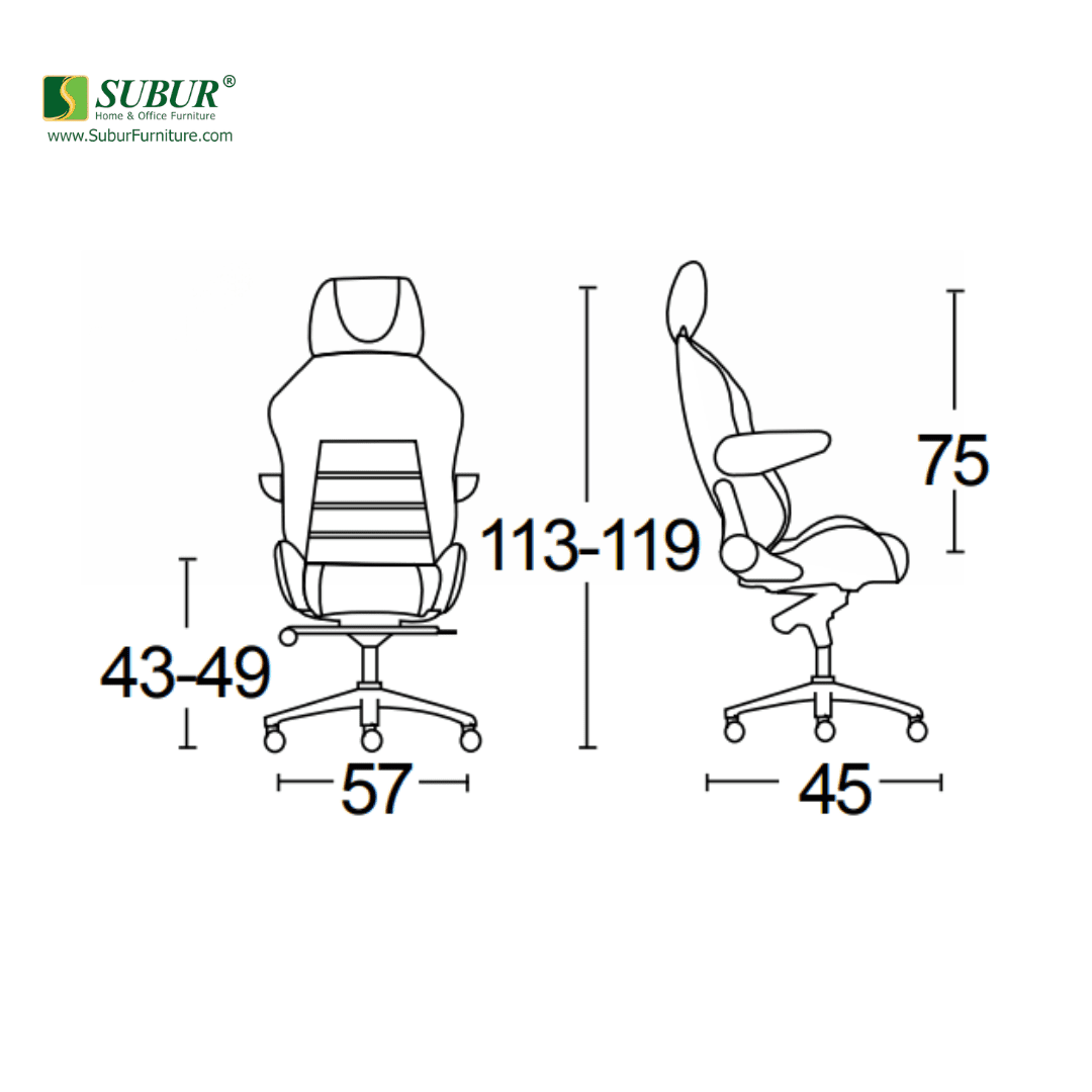 Kursi Gaming Savello type Comfort