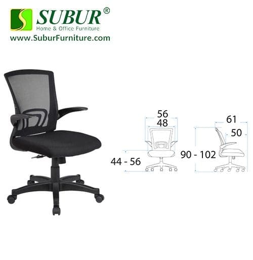 Kursi Kantor Staff / Sekretaris Ergotec 878 S | Subur Furniture Online ...