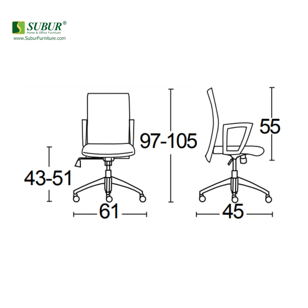 Kursi Kantor Savello type Combi Pro LTO