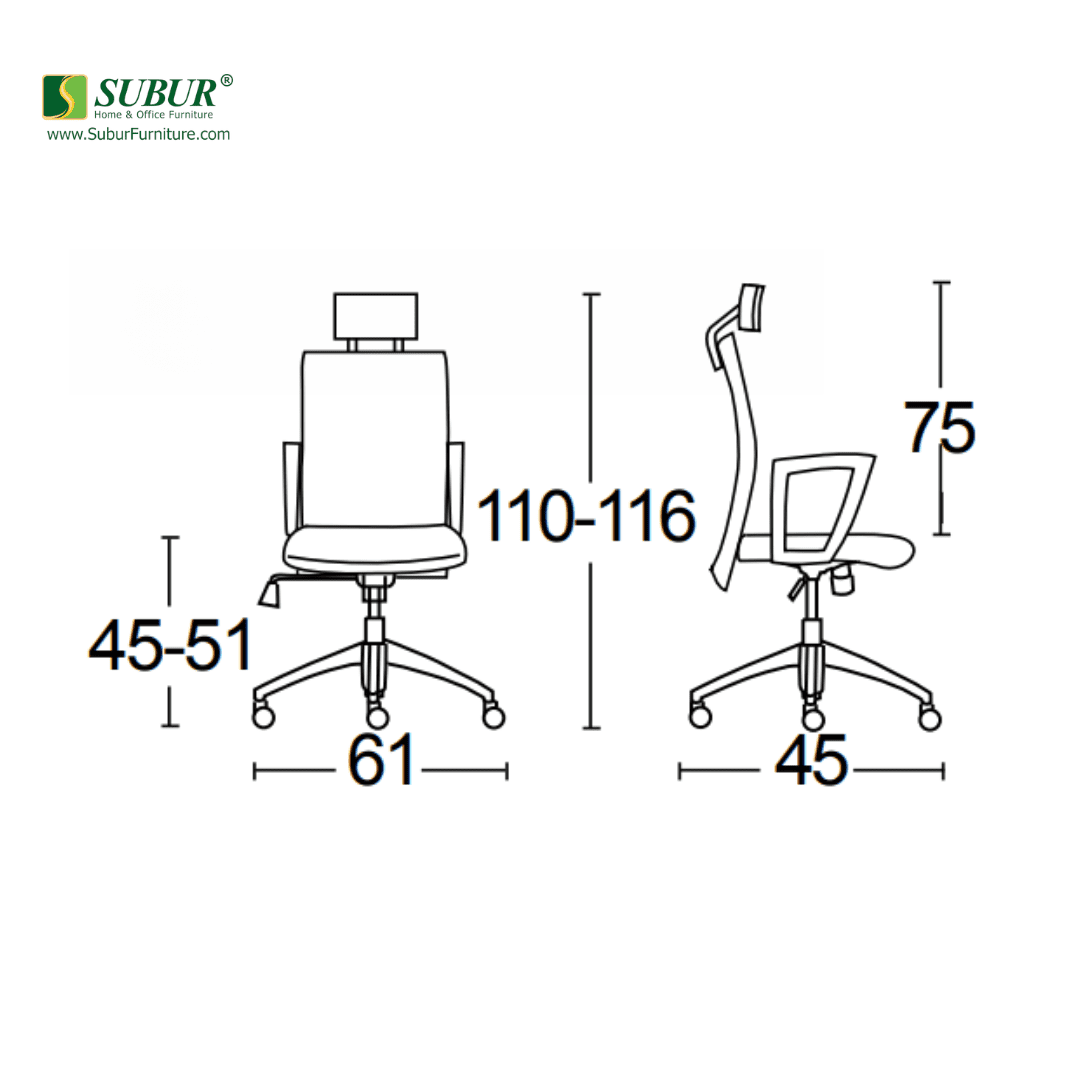 Kursi Kantor Savello type Combi Pro HTOA