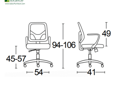 Kursi Kantor Savello type Citrus GT1