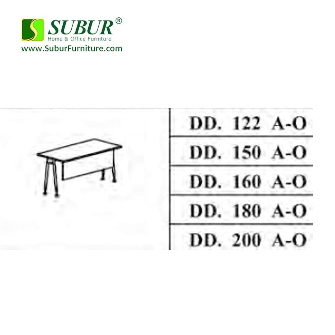 Meja Kantor Indachi Tipe Dd 160 A O Subur Furniture Online Store