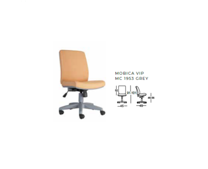 MC 1953 Grey Kursi Kantor Chairman